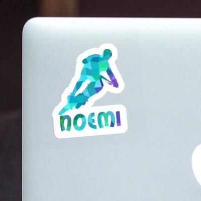 Sticker Biker Noemi Laptop Image