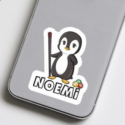 Noemi Sticker Billiards Player Laptop Image