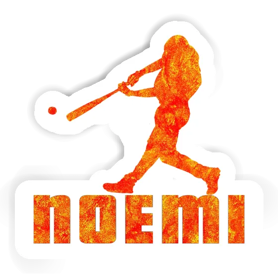 Noemi Sticker Baseball Player Gift package Image