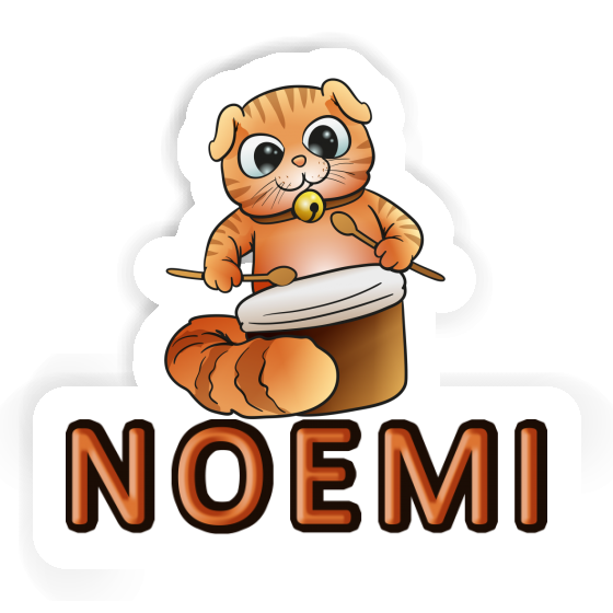 Autocollant Noemi Chat Notebook Image