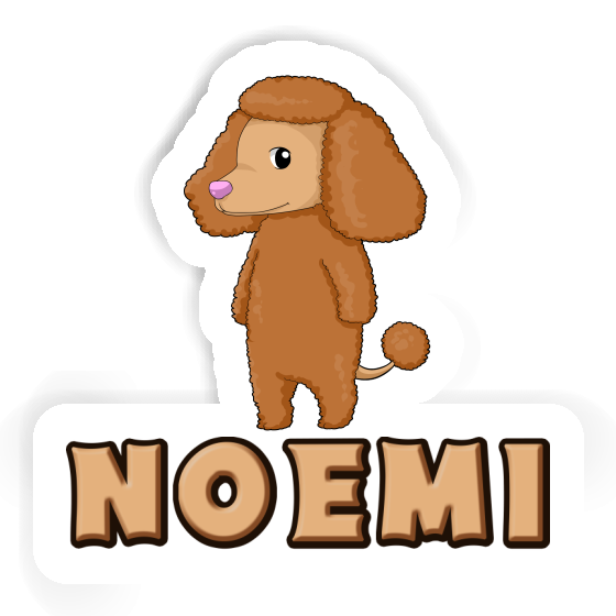 Noemi Sticker Poodle Laptop Image