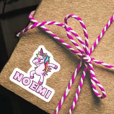 Dabbing Unicorn Sticker Noemi Notebook Image