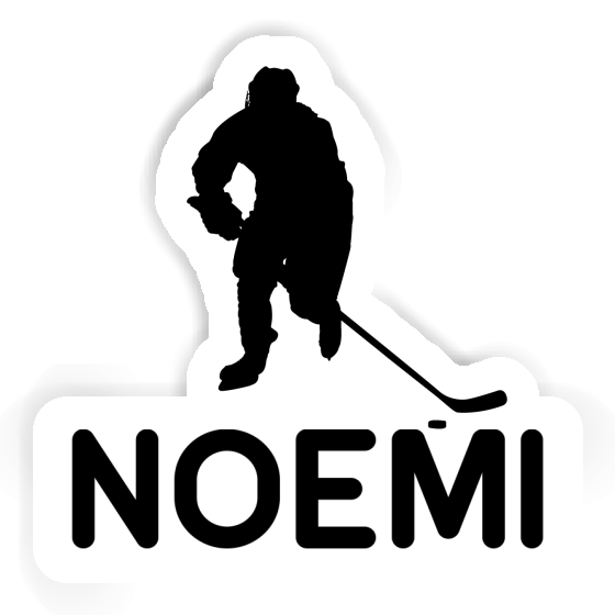 Sticker Noemi Eishockeyspieler Laptop Image