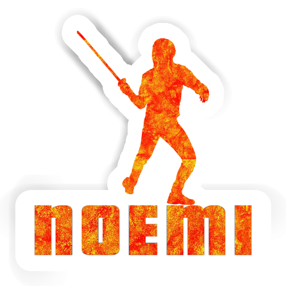 Noemi Sticker Fencer Image