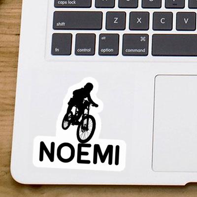 Autocollant Noemi Freeride Biker Laptop Image