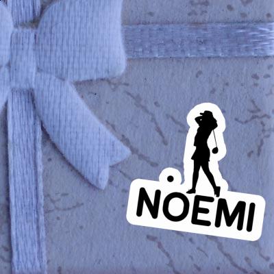 Noemi Autocollant Golfeuse Notebook Image