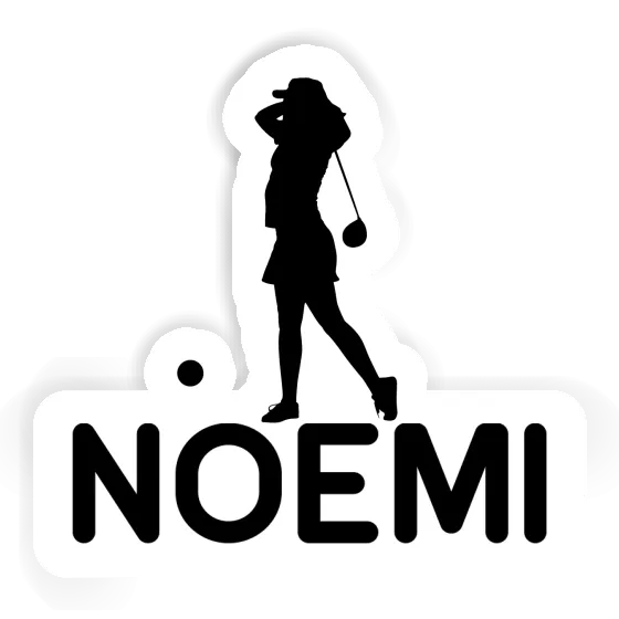 Noemi Autocollant Golfeuse Laptop Image