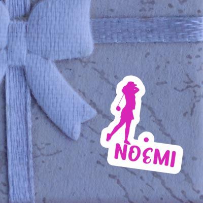 Noemi Sticker Golfer Image