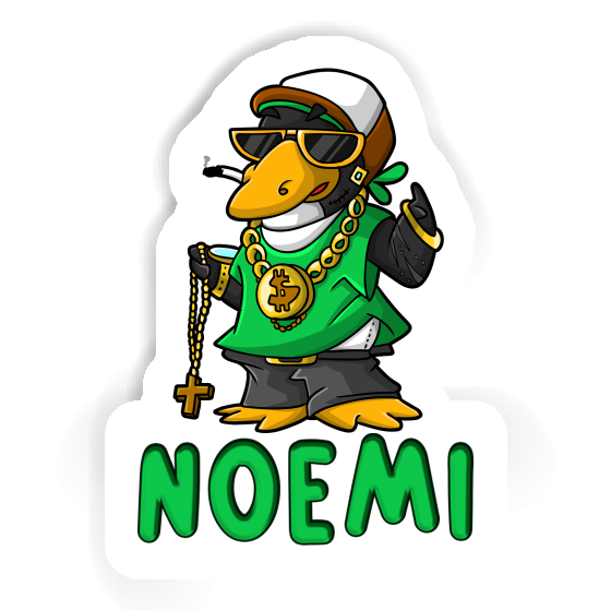 Sticker Noemi Hip Hop Penguin Notebook Image