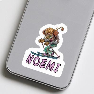 Sticker Noemi Telemark Skier Gift package Image