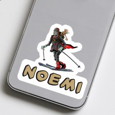 Telemarker Sticker Noemi Notebook Image