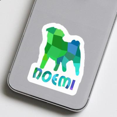 Noemi Sticker Pug Notebook Image