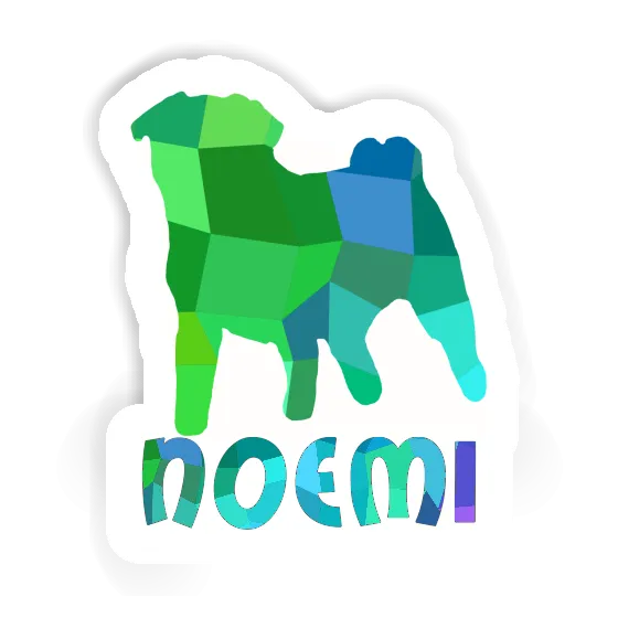 Noemi Sticker Pug Image