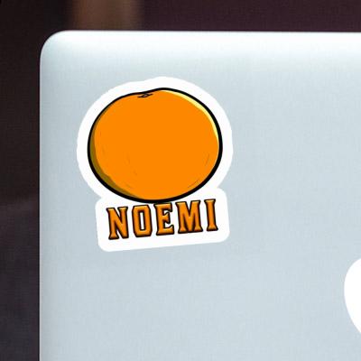 Orange Sticker Noemi Image