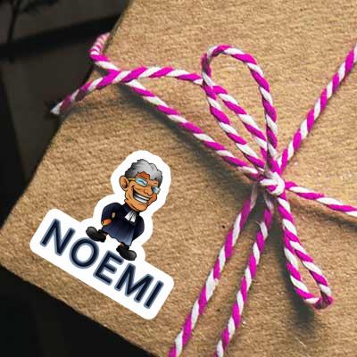 Noemi Sticker Pastor Laptop Image