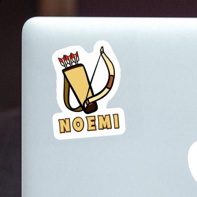 Sticker Noemi Pfeilbogen Notebook Image