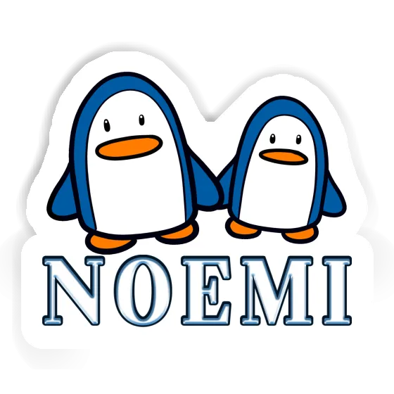 Noemi Aufkleber Pinguin Notebook Image