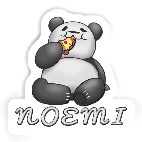 Autocollant Noemi Pizza-Panda Notebook Image