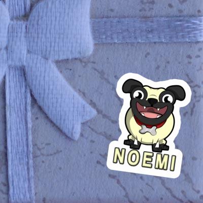 Aufkleber Mops Noemi Notebook Image