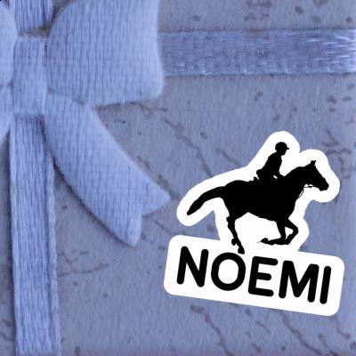 Noemi Sticker Horse Rider Laptop Image