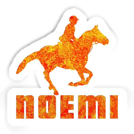 Sticker Noemi Horse Rider Laptop Image