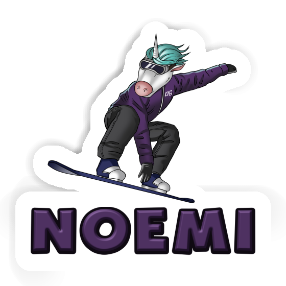 Autocollant Snowboardeuse Noemi Gift package Image