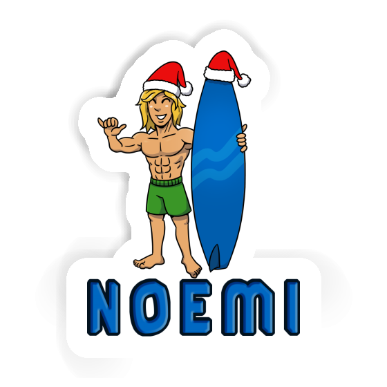 Sticker Surfer Noemi Notebook Image