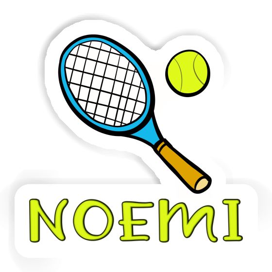 Sticker Tennis Racket Noemi Laptop Image