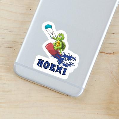 Sticker Noemi Kitesurfer Notebook Image