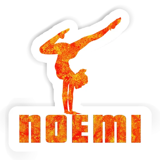 Yoga Woman Sticker Noemi Image