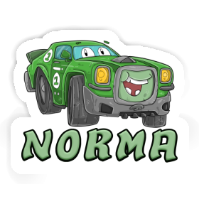 Race car Sticker Norma Image