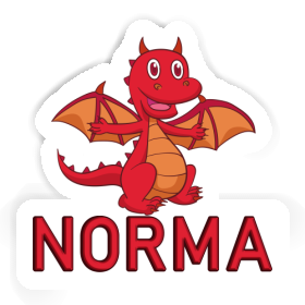 Norma Sticker Baby-Drache Image