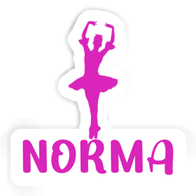 Norma Sticker Ballerina Image