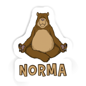 Bear Sticker Norma Image