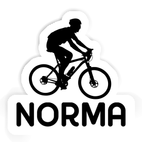 Norma Sticker Biker Image