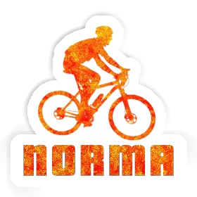 Aufkleber Biker Norma Image