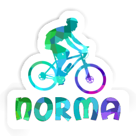 Sticker Biker Norma Image