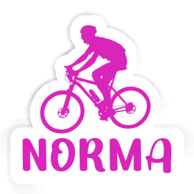 Norma Aufkleber Biker Image