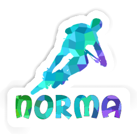 Biker Sticker Norma Image