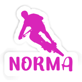 Sticker Norma Biker Image