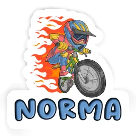 Biker Sticker Norma Image