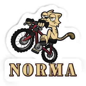 Sticker Bicycle Norma Image