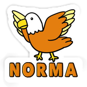 Autocollant Oiseau Norma Image