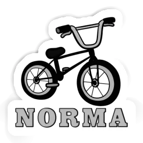 BMX Autocollant Norma Image