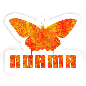 Sticker Butterfly Norma Image