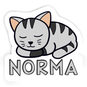 Norma Sticker Cat Image