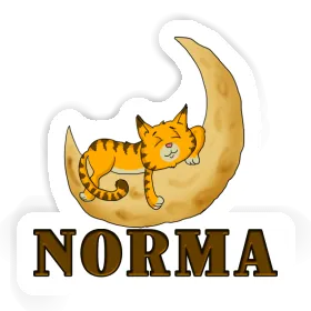 Autocollant Norma Chat Image