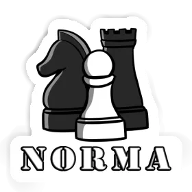 Sticker Norma Chessman Image