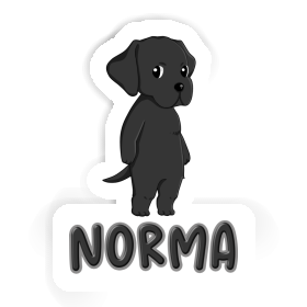 Norma Sticker Labrador Image