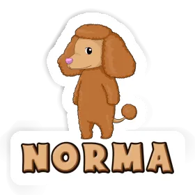 Norma Sticker Pudel Image